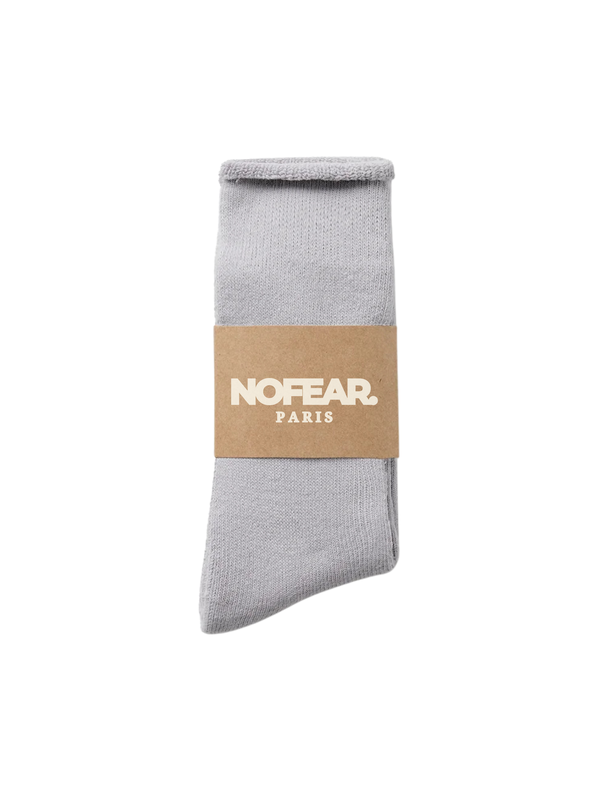 TERRY 'CLOUD GREY' SOCKS