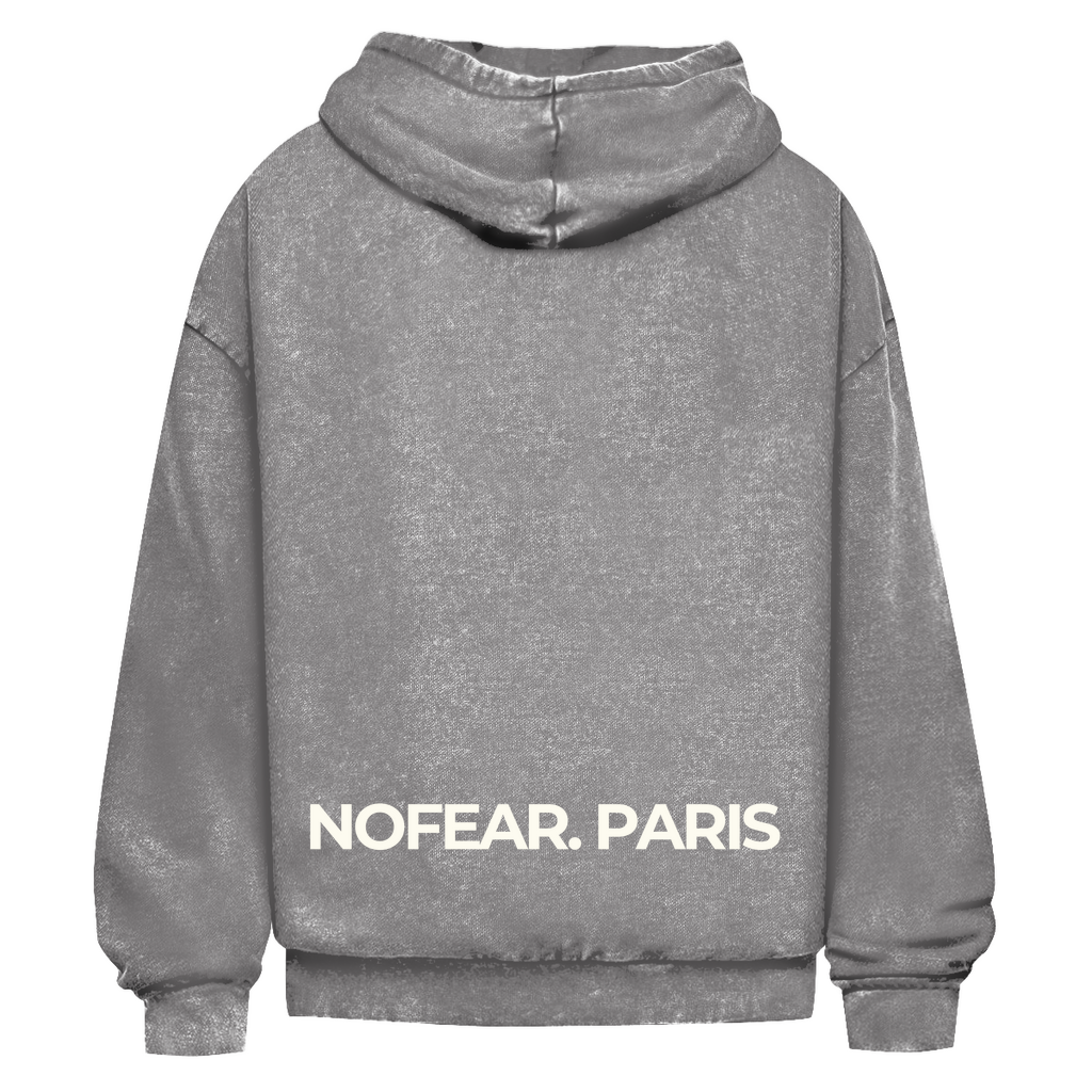 NOFEAR. PARIS ANARCHY WASH HOODIE