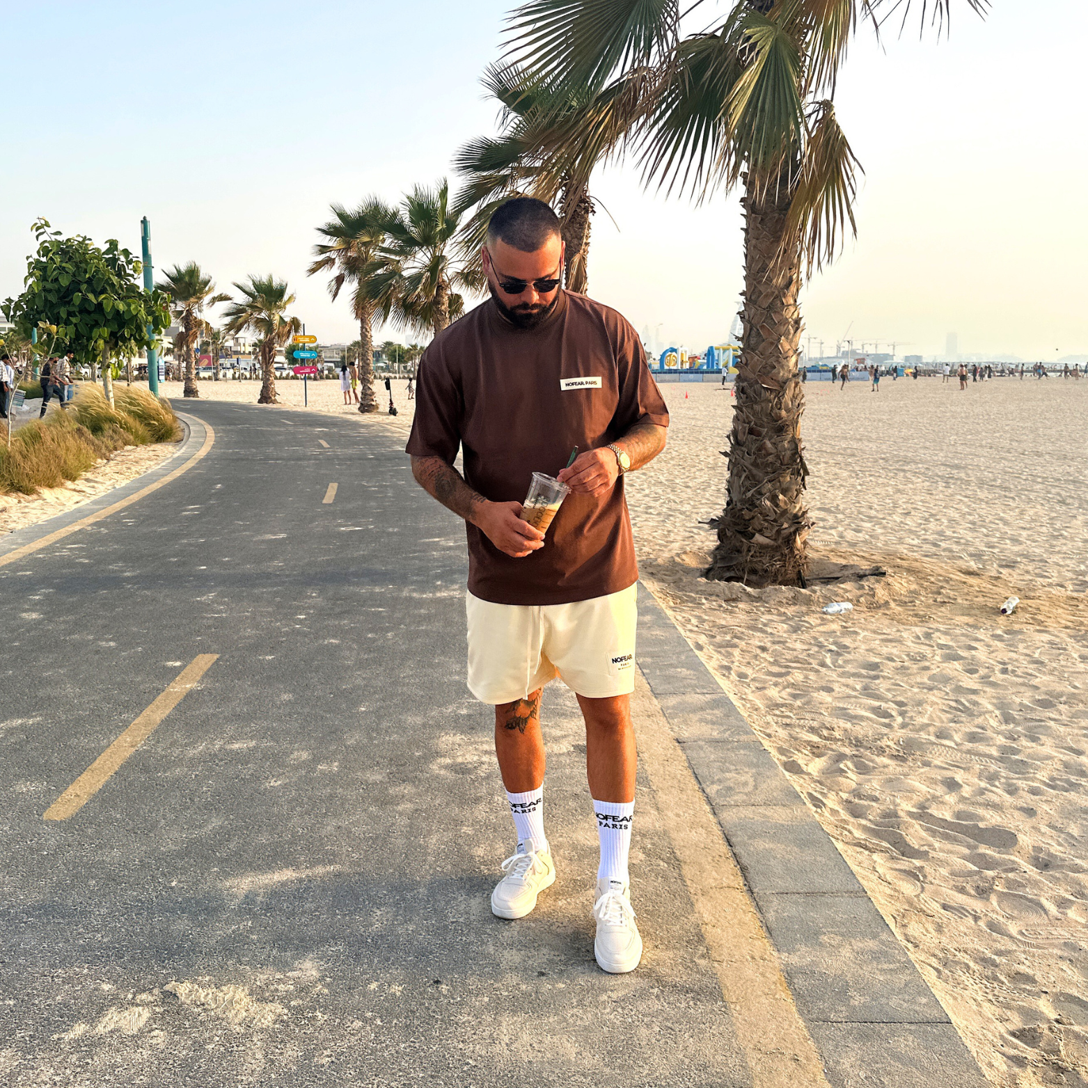 NOFP® SIGNATURE OVERSIZE TEE - UNISEX HEAVY 300 GSM