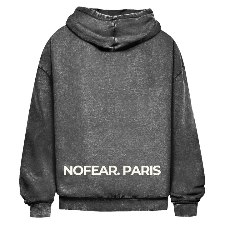 NOFEAR. PARIS ANARCHY WASH HOODIE