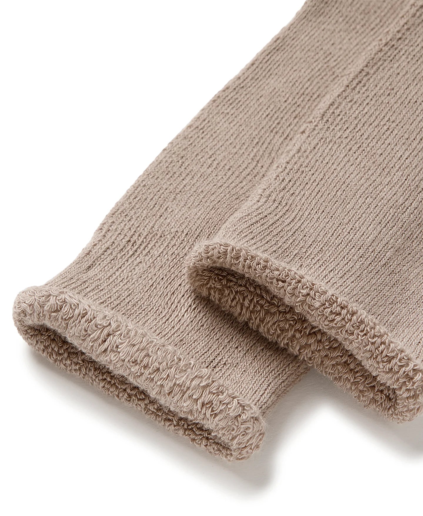 TERRY 'TAUPE' SOCKS