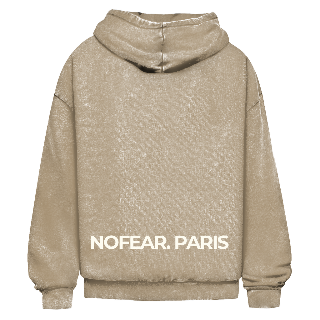 NOFEAR. PARIS ANARCHY WASH HOODIE